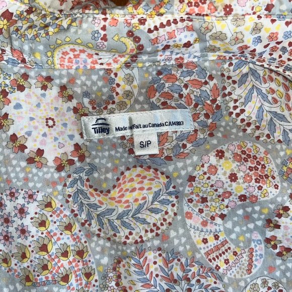 Tilley Paisley cotton short sleeve shirt - Picture 4 of 8